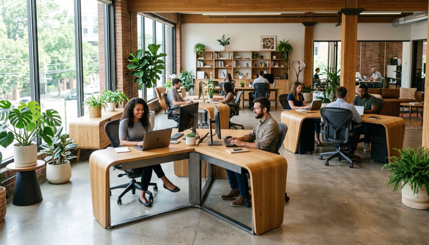 Le mobilier sur-mesure, solution contre l’uniformité des espaces de travail